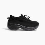 Bequeme Orthopädische Schuhe für Damen – Anatomische Unterstützung, Rutschfeste Turnschuhe aus Synthetischem Strickstoff 2