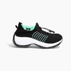 Bequeme Orthopädische Schuhe für Damen – Anatomische Unterstützung, Rutschfeste Turnschuhe aus Synthetischem Strickstoff 5