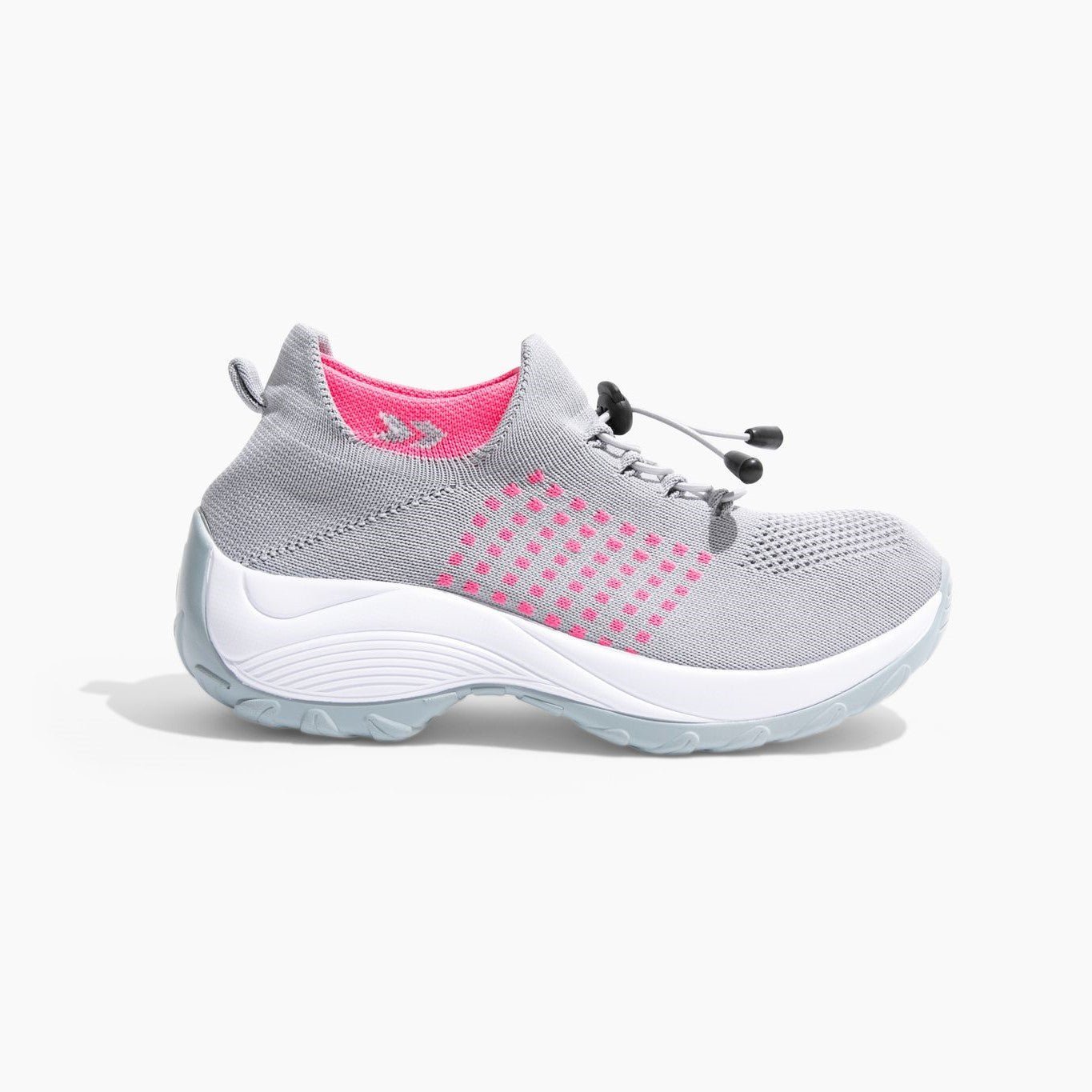 Bequeme Orthopädische Schuhe für Damen – Anatomische Unterstützung, Rutschfeste Turnschuhe aus Synthetischem Strickstoff 6
