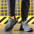 Sicherheitsstiefel S3 Herren – Wasserdicht, Stahlkappenschuhe für optimalen Komfort und Schutz – Schwarz 1