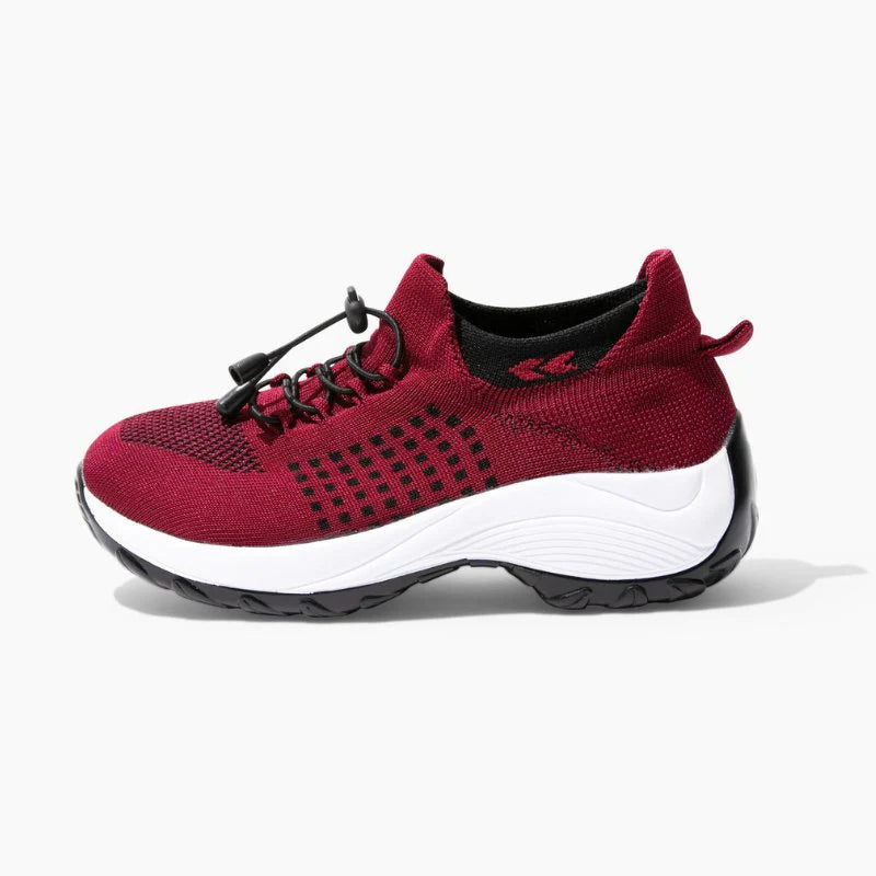 Ortho Stretch Cushion Shoes - Black Purple (Copy)